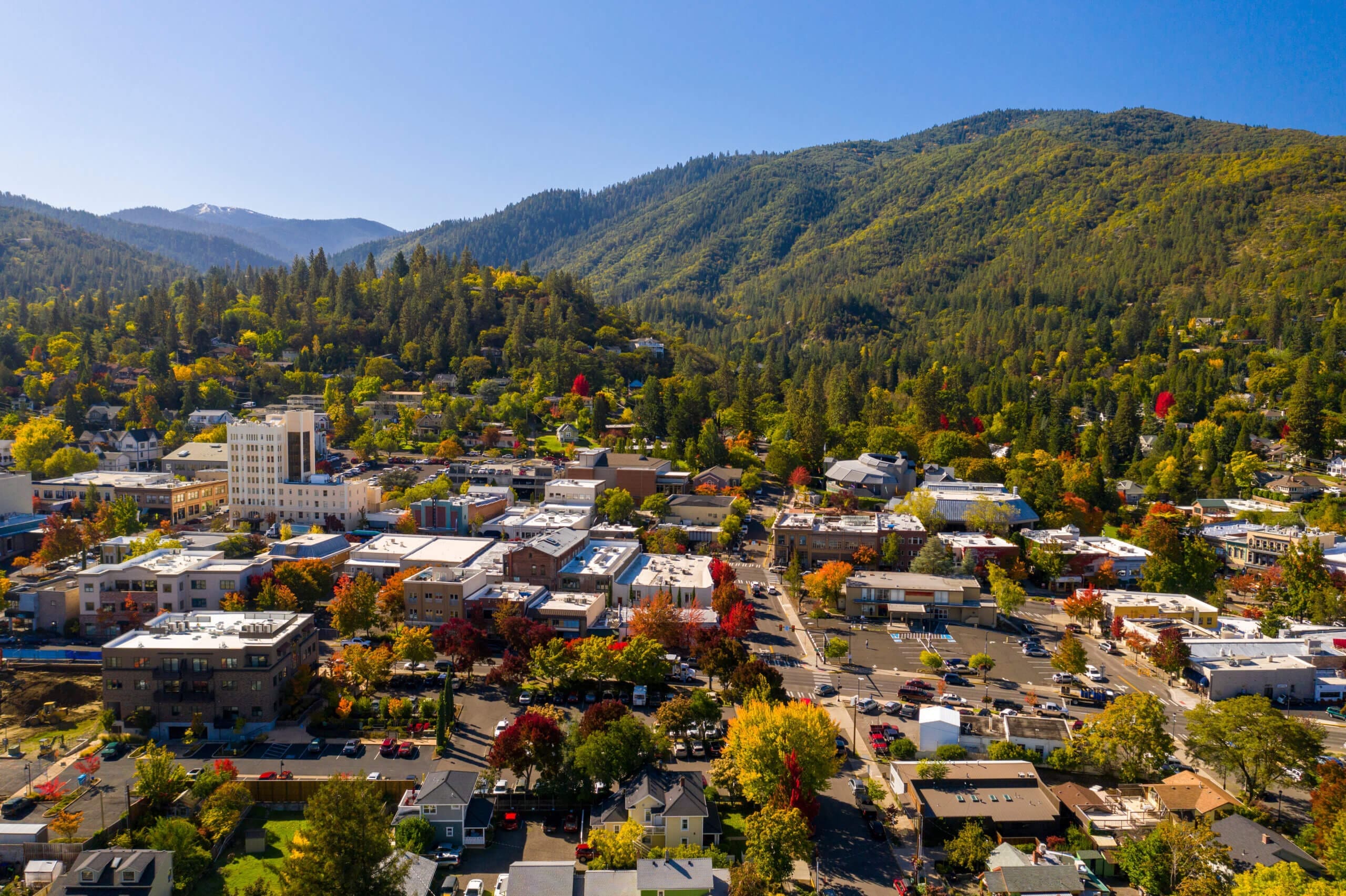 The beautiful city of Ashland.